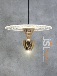 AP5001 - 8W Luxury Pendant Lights 2025 – Golden Warm White Elegance | APRA® Hanging Light - 1 pcs