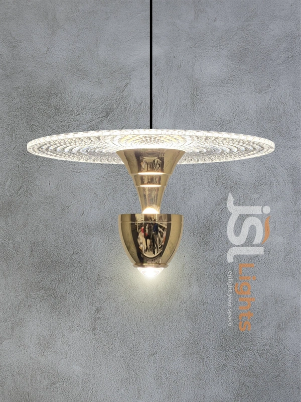 AP5001 - 8W Luxury Pendant Lights 2025 – Golden Warm White Elegance | APRA® Hanging Light - 1 pcs