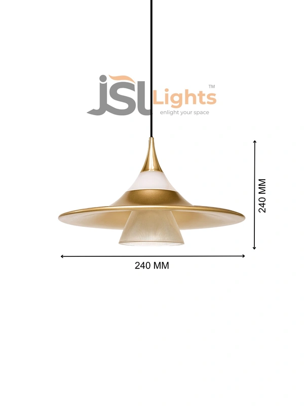 AP5014 - 8W Luxury Pendant Lights 2025 – Golden Warm White Elegance | APRA® Hanging Light - 1 pcs
