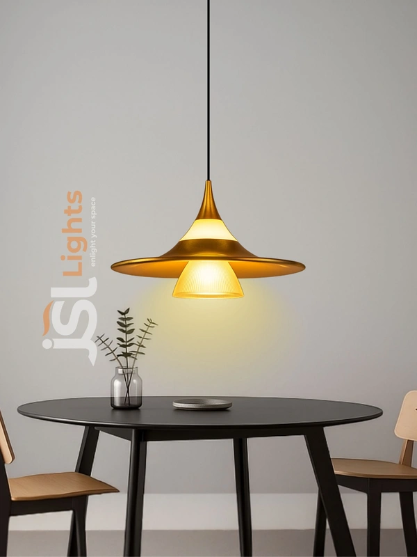 AP5014 - 8W Luxury Pendant Lights 2025 – Golden Warm White Elegance | APRA® Hanging Light - 1 pcs