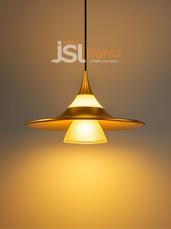 AP5014 - 8W Luxury Pendant Lights 2025 – Golden Warm White Elegance | APRA® Hanging Light - 1 pcs