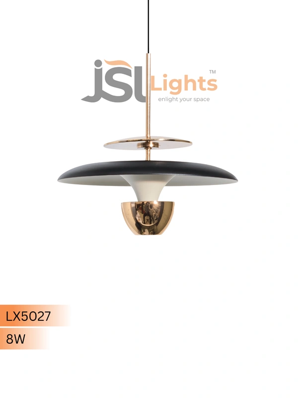 AP5027 - 8W Luxury Pendant Lights 2025 – Golden Warm White Elegance | APRA® Hanging Light - 1 pcs