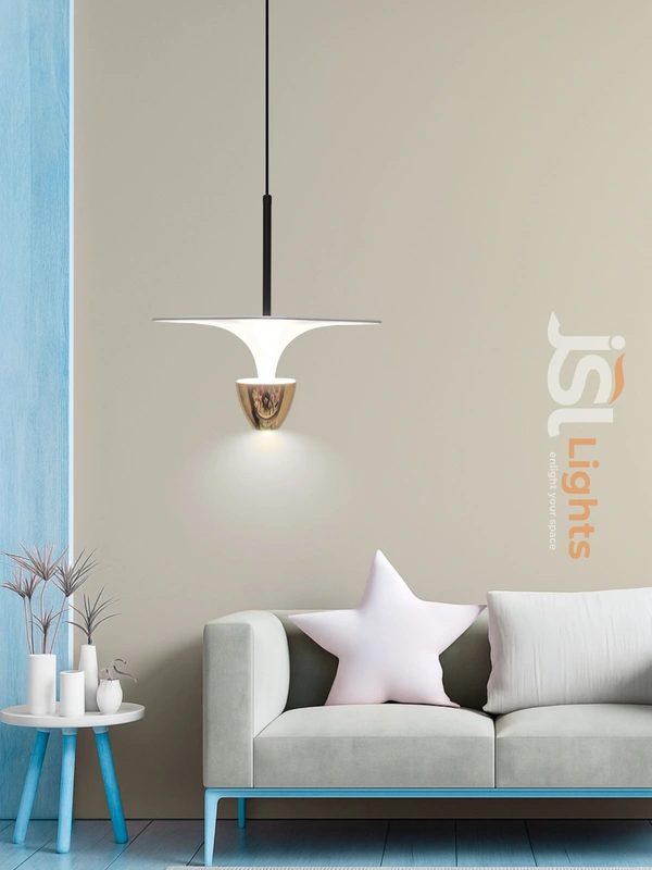 AP5039 - 8W Luxury Pendant Lights 2025 – Golden Warm White Elegance | APRA® Hanging Light - 1 pcs