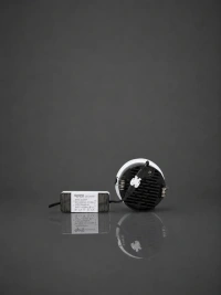 APRA AP-505 7W COB LED Recessed Downlight - Premium Black Ceiling Spotlight - Natural White Anti-Glare Concealed Light - 7W, 4000K