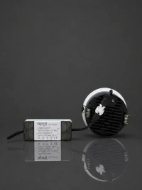 APRA AP-505 12W COB LED Recessed Downlight - Premium Black Spotlight | Warm White Ceiling Concealed Light - 12W, 3000K
