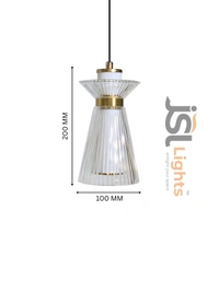 AP553 - 10W Luxury Pendant Lights 2025 – Golden Warm White Elegance | APRA® Hanging Light - 1 pcs