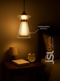 AP553 - 10W Luxury Pendant Lights 2025 – Golden Warm White Elegance | APRA® Hanging Light - 1 pcs