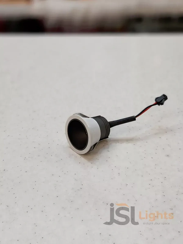 APRA AP 602 3W Grey Deep Recessed COB Downlight - 3000K