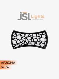 APRA 2034A 12W Harrier Wall Light – Indoor & Outdoor Decorative IP65 LED Wall Washer for Modern Lighting - 1 pcs