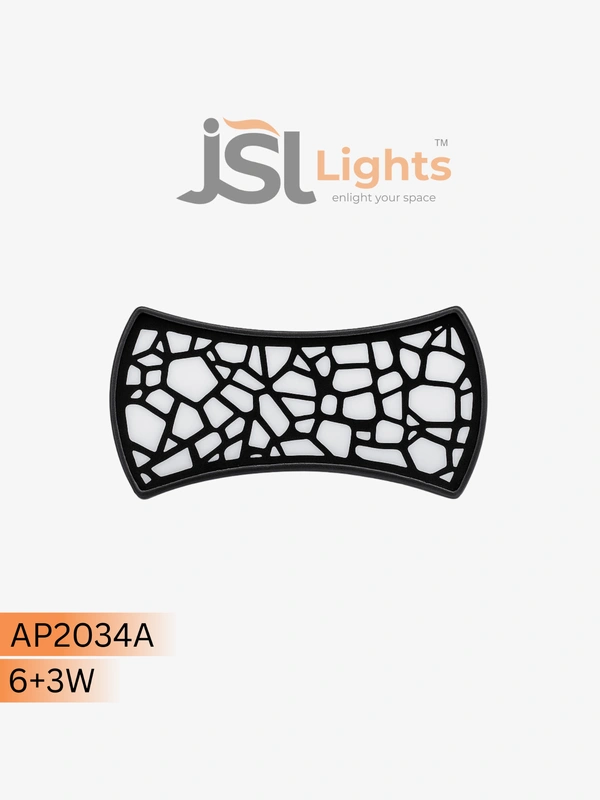 APRA 2034A 12W Harrier Wall Light – Indoor & Outdoor Decorative IP65 LED Wall Washer for Modern Lighting - 1 pcs