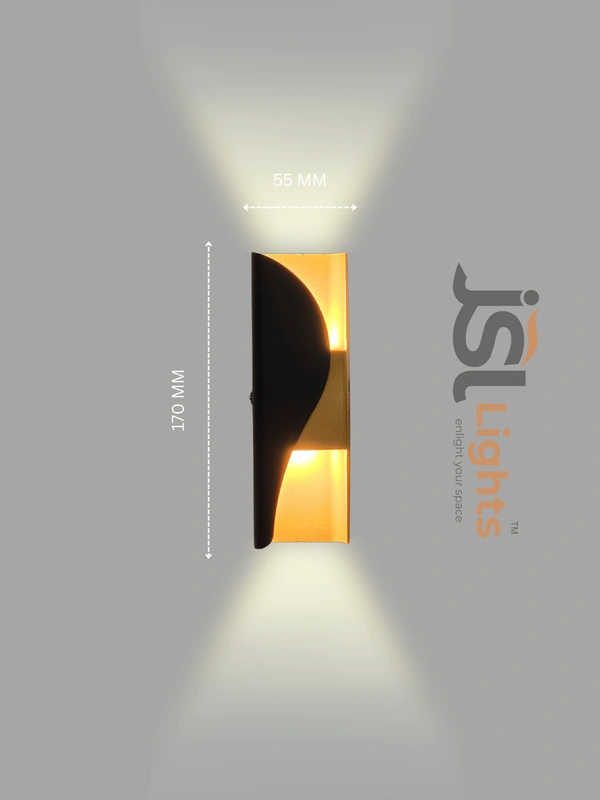 APRA 8933 12W Up Down Outdoor Wall Light-Outdoor Decorative IP65 LED Wall Washer - 1 pcs