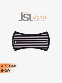 APRA 2034B 12W Harrier Wall Light – Indoor & Outdoor Decorative IP65 LED Wall Washer for Modern Lighting - 1 pcs