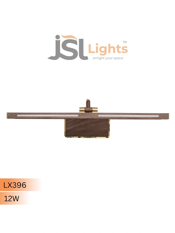 LX396 12W WL Wall Mirror Light 3CCT | Glow Mirror - Premium Mirror Lights For Every Space - 1 pcs
