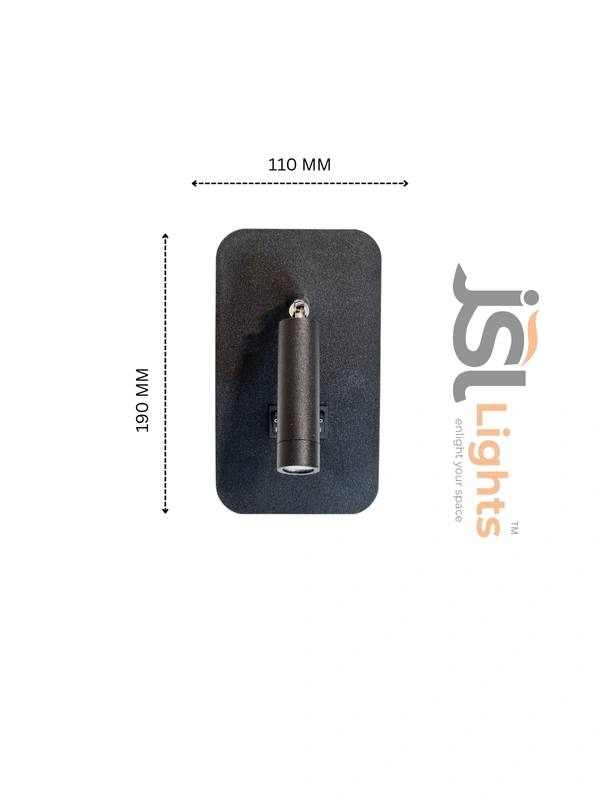 JSL 106 LED Wall Light 9W – Stylish Indoor Fixture for Bedroom, Hall, Office - 1 pcs