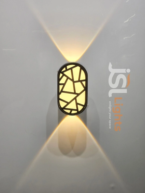 JSL 8720-C 8W Wall Light – Indoor & Outdoor Decorative IP65 LED Wall Washer for Modern Lighting - 1 pcs