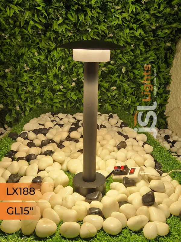 LX 188 12W 15″ Outdoor Gate Light - Gate Light