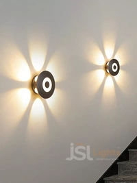 LX  LX 339 6+2W 6Way UP Down Outdoor Wall Light - 6+2W, WW