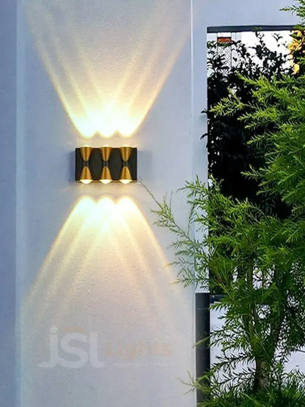 LX 539 6W Outdoor Wall Decorative Light - 6W, WW