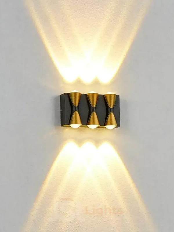 LX 539 6W Outdoor Wall Decorative Light - 6W, WW