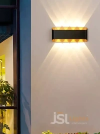 LX 739 8W Outdoor Wall Decorative Light - 8W, WW