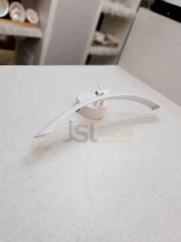 LX 876 12W White Curve Mirror Light - 12W, 3000K, White