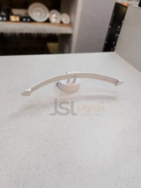 LX 876 6W White Curve Mirror Light - 6W, 3000K, White