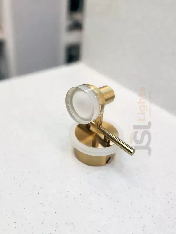 LX 987 (5+2W) 7W GD Mirror Light Warm White - 7W, GD