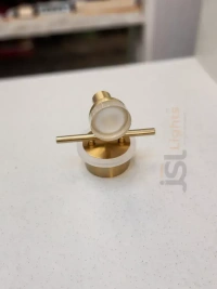 LX 987 (5+2W) 7W GD Mirror Light Warm White - 7W, GD