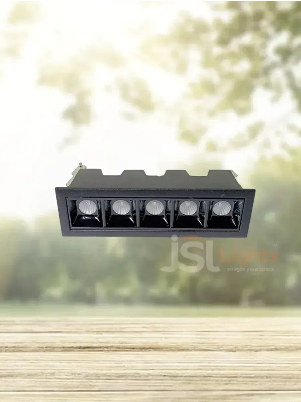 LX 935 10W Black PB Linear Spotlight - 10W, 3000K, Black