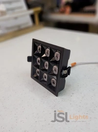 LX   LX 935 18W Black PB Square Linear Spotlight - 18W, 4000K, Black