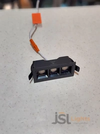 LX 935 6W Black PB Linear Spotlight - 6W, 3000K, Black