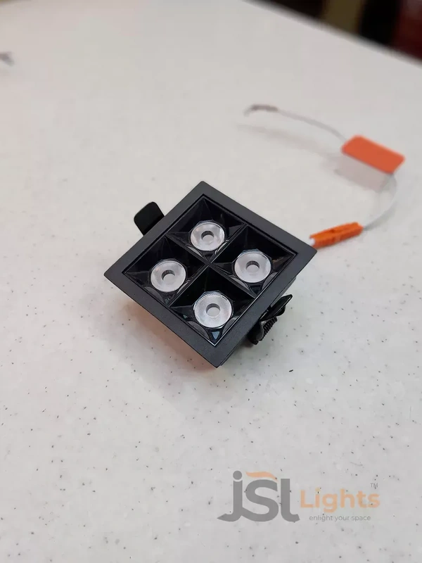 LX   LX 935 8W White PB Square Linear Spotlight - 8W, 3000K, White