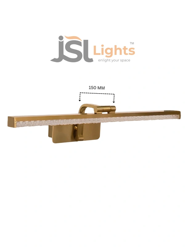 LX373 GD 12W Wall Mirror Light 3CCT | Glow Mirror - Premium Mirror Lights For Every Space - 1 pcs