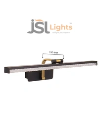 LX373 BK 12W Wall Mirror Light 3CCT | Glow Mirror - Premium Mirror Lights For Every Space - 