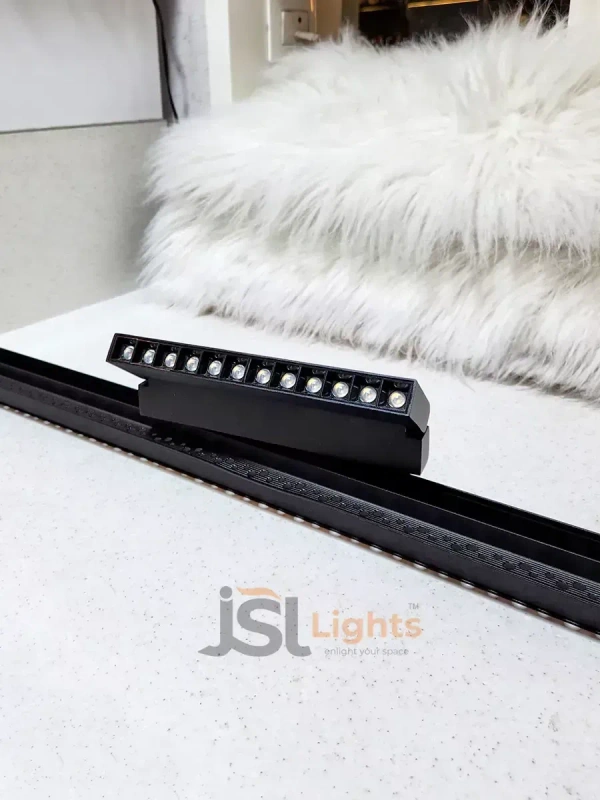 APRA MT04 COB Wall Washer- 360° Tiltable Magnetic Track Light - 12W, 3CCT