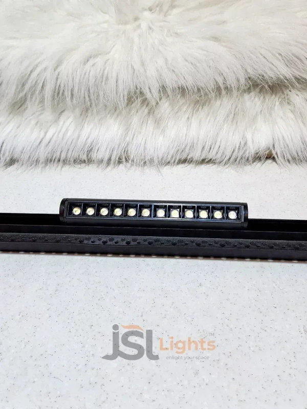 APRA MT06 COB Folding Grille-360° Tiltable Magnetic Track Light - 12W, 6000K