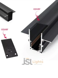 APRA MT-TR202 Recessed Magnetic Track Channel - MT-3Mtr Track