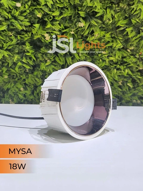 APRA Mysa 18W Round Diffused  Deep Recessed Downlight - 18W, 6000K