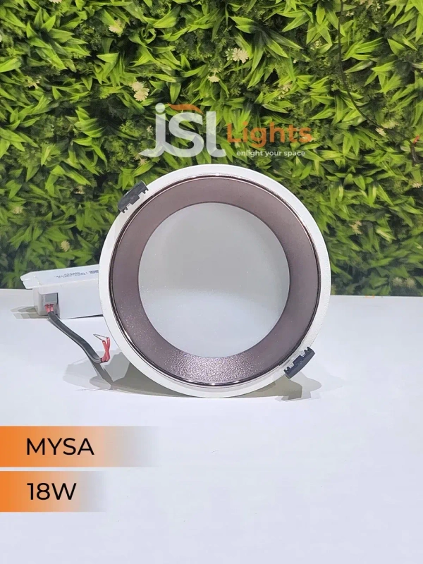 APRA Mysa 18W Round Diffused  Deep Recessed Downlight - 18W, 6000K