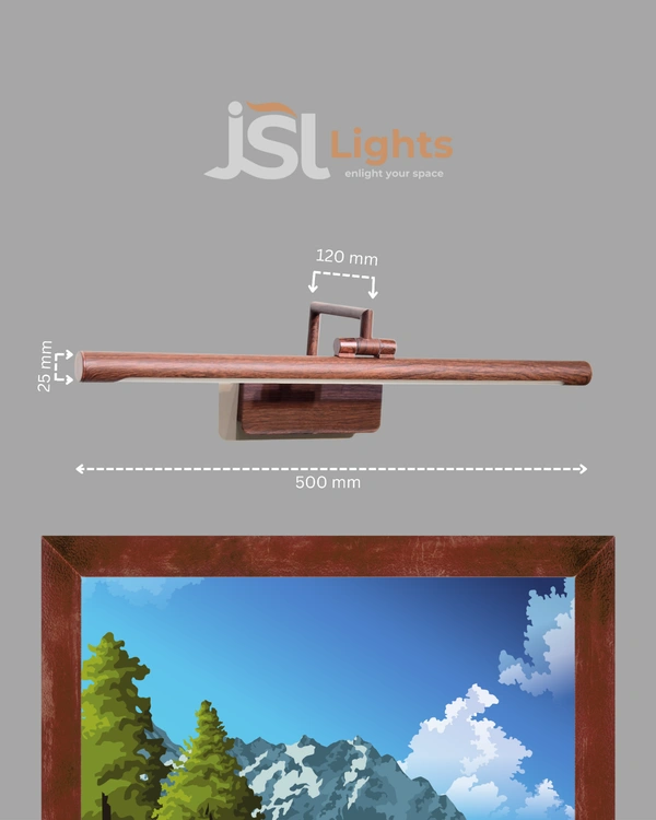 LX 375 12W AB Wall Mirror Light 3CCT - 12W, WD