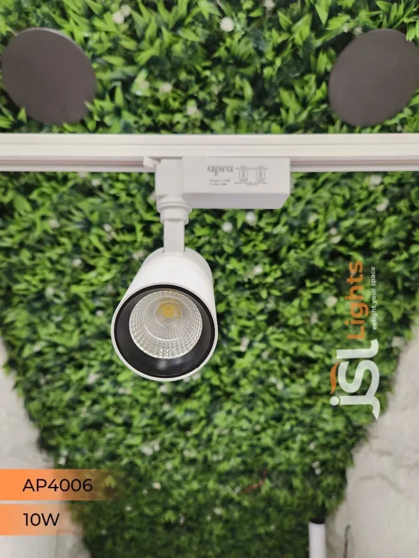 APRA 4006 10W Led Track Spot Light Non Magnetic - 10W, 4000K, White
