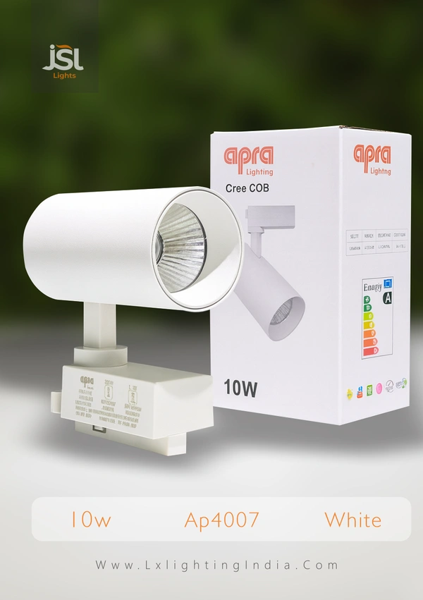 APRA AP4007 - 10w LED Colour Changing Track Light – Energy Efficient Track Lights for Modern Spaces” - 10W, 3CCT, PKW, 1 Pcs