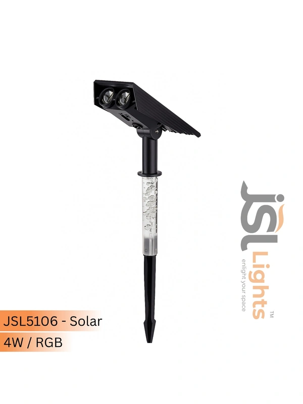 JSL5106 - 4W LED Spike Garden Spot Light RGB - RGB, 1 pcs