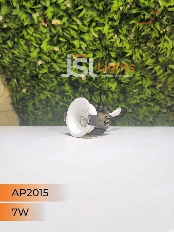 APRA AP 2015 7W White Deep Recessed COB Downlight - 7W, 3000K, White