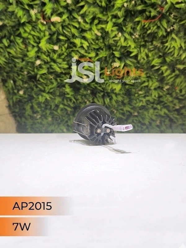 APRA AP 2015 7W Black Deep Recessed COB Downlight - 7W, 3000K, Black