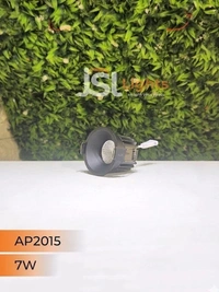 APRA AP 2015 7W Black Deep Recessed COB Downlight - 7W, 4000K, Black