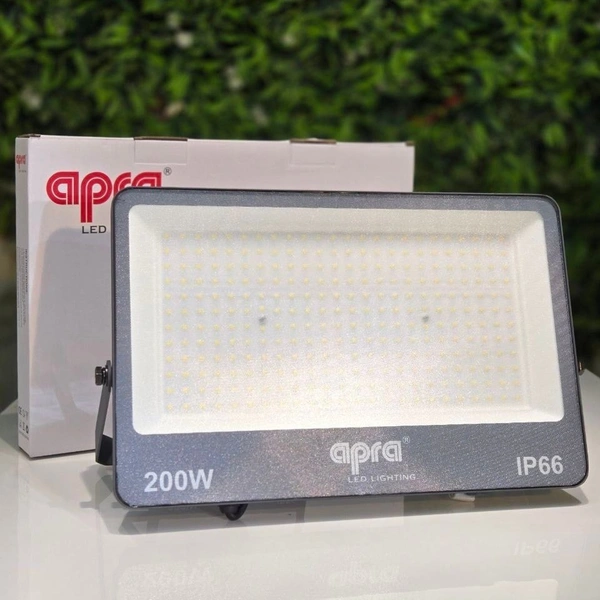 APRA 913 LED Flood Lights (DOB Model) 50W–200W | Slim Aluminium Body, 2-Year Warranty - 200W, 3K