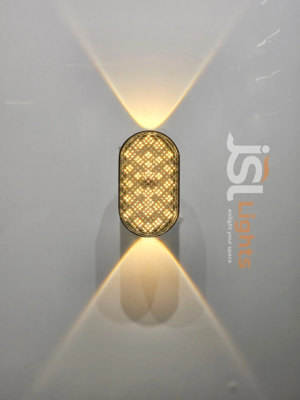 JSL 8720-F 8W Wall Light – Indoor & Outdoor Decorative IP65 LED Wall Washer for Modern Lighting - 1 pcs