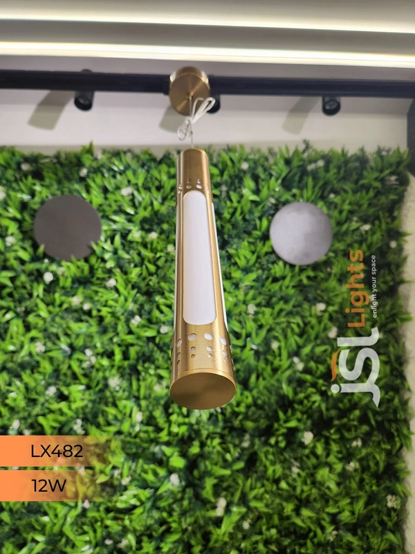 LX 482 GD 12W Hanging Light - 12W, 3000K