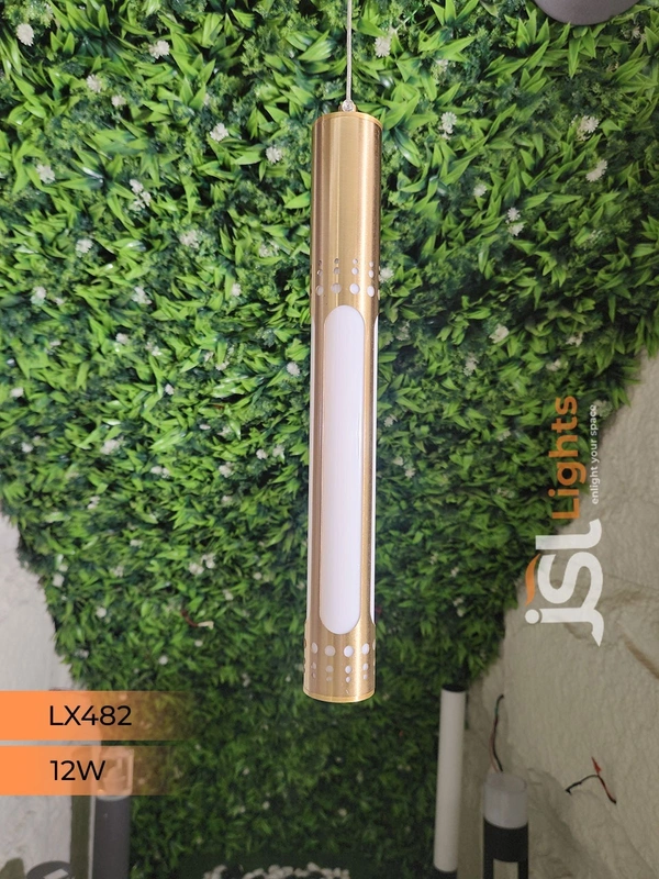 LX 482 GD 12W Hanging Light - 12W, 3000K